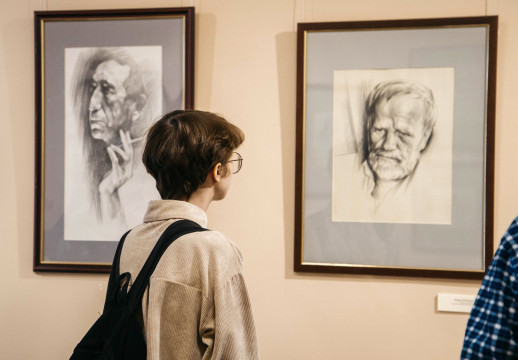 Выставка графики Владислава Сергеева «Тихая моя родина» открылась в Кирилло-Белозерском музее-заповеднике 