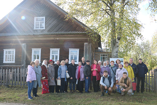 Участники «Рубцовской осени» совершили путешествие по родным местам поэта в Сокольском и Тотемском районах