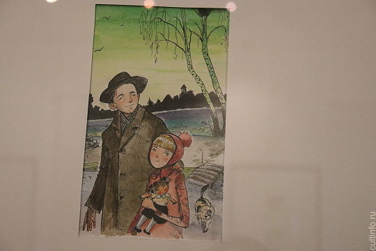 «Сказку о Коле Рубцове» в иллюстрациях Дарьи Ятвицкой рассказывает литературный музей 