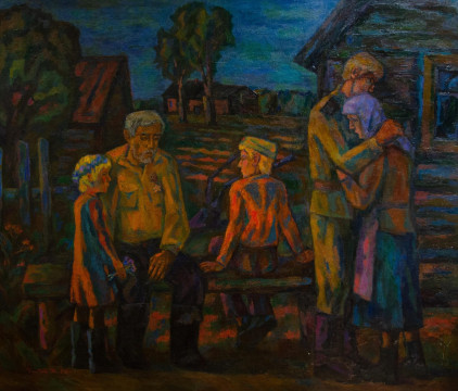 Художник Юрий Коробов подарил картинной галерее 25 своих произведений