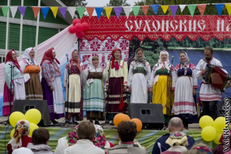 Фестиваль народного творчества «Сухонские напевы», август 2011 г. 