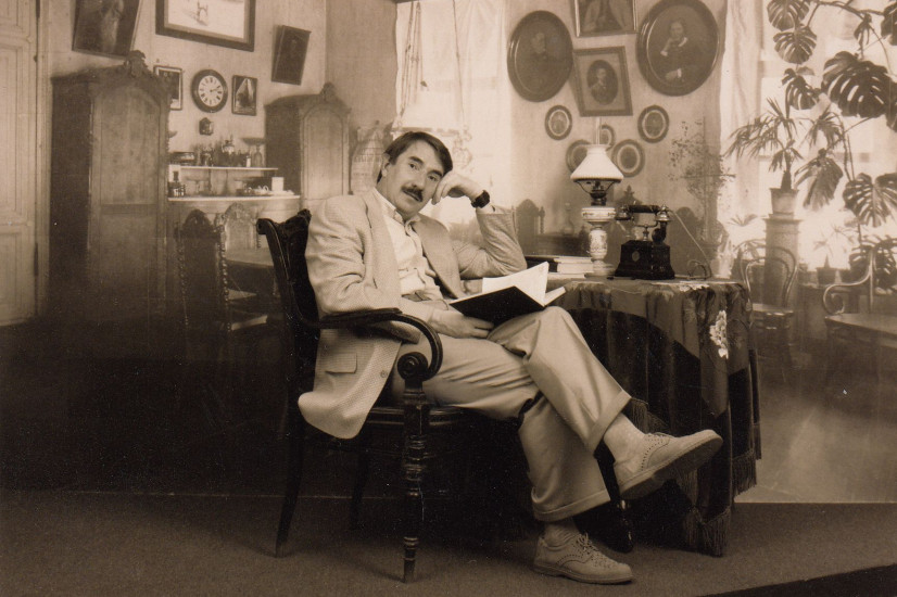 Владимир Воропанов в Доме купца Самарина. Фото из личного архива