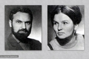 Николай и Генриетта Бурмагины. Скриншот фильма «Было время графики»