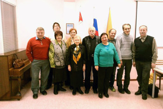 Встреча членов Вологодского Союза писателей-краеведов в Череповце в декабре 2015 года