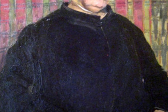 Владимир Гиляровский. Портрет работы С. Малютина, 1915