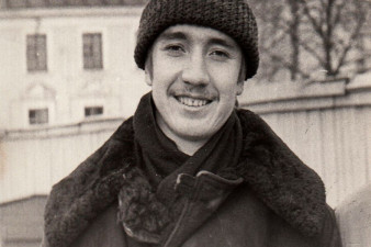 Владимир Воропанов - студент. Фото из личного архива