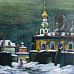Журавлев Н. А. Зимний пейзаж с Кремлем. 2011. Картон, пастель