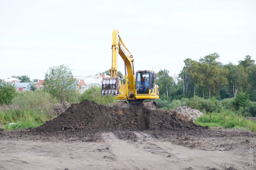 Масштабные раскопки ведутся на месте будущего Некрасовского моста 