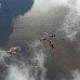 Акция парашютистов памяти Александра Плигина. Фото Алексея Плигина