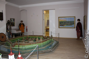 Экспозиция Белозерского областного краеведческого музея