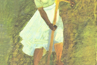 Сенокос. Эскиз к картине, 1925