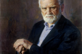 Портрет писателя В.Н. Белова. 2001. Холст, масло.