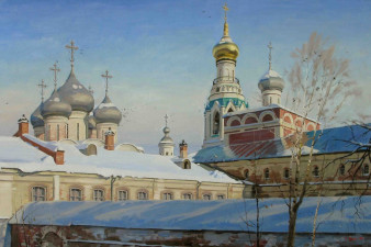 Солнечный февраль. Вологодский кремль. 2011