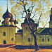 Белозерск. Церковь Успения и Богоявления. 1992