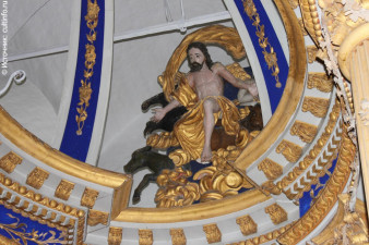 Фрагмент иконостаса Спасо-Преображенского собора в Белозерске