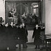 Одна из первых экскурсий в Вологодской картинной галерее в 1954 году. Фото ВОКГ