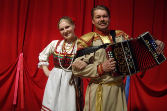 Юлия Чичирина с отцом