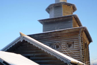 Церковь Ильи Пророка в Белозерске до реставрации