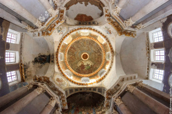 Вознесенский собор Спасо-Суморина монастыря в Тотьме, расписанный Платоном Тюриным