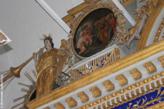 Фрагмент иконостаса Спасо-Преображенского собора в Белозерске