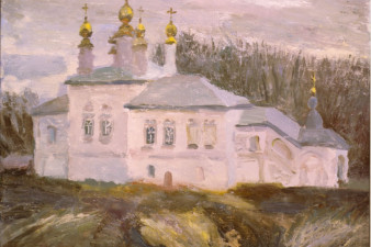 Церковь Жен-мироносиц. Великий Устюг. 1998. Холст, масло.