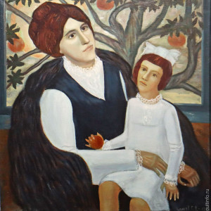 Г. Блинов. Портрет Л.И. Нагорной. 1996