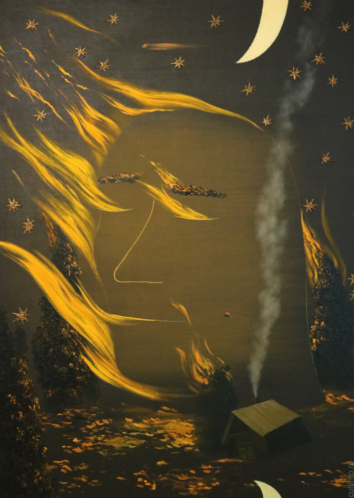 «Ты ходишь под звездой, как под короной»: выставка   живописи  художника из Пензы Виктора Норкина открылась в Вологде