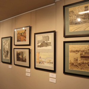 Картинная галерея обновила экспозицию графики «Родная земля в творчестве вологодских художников»