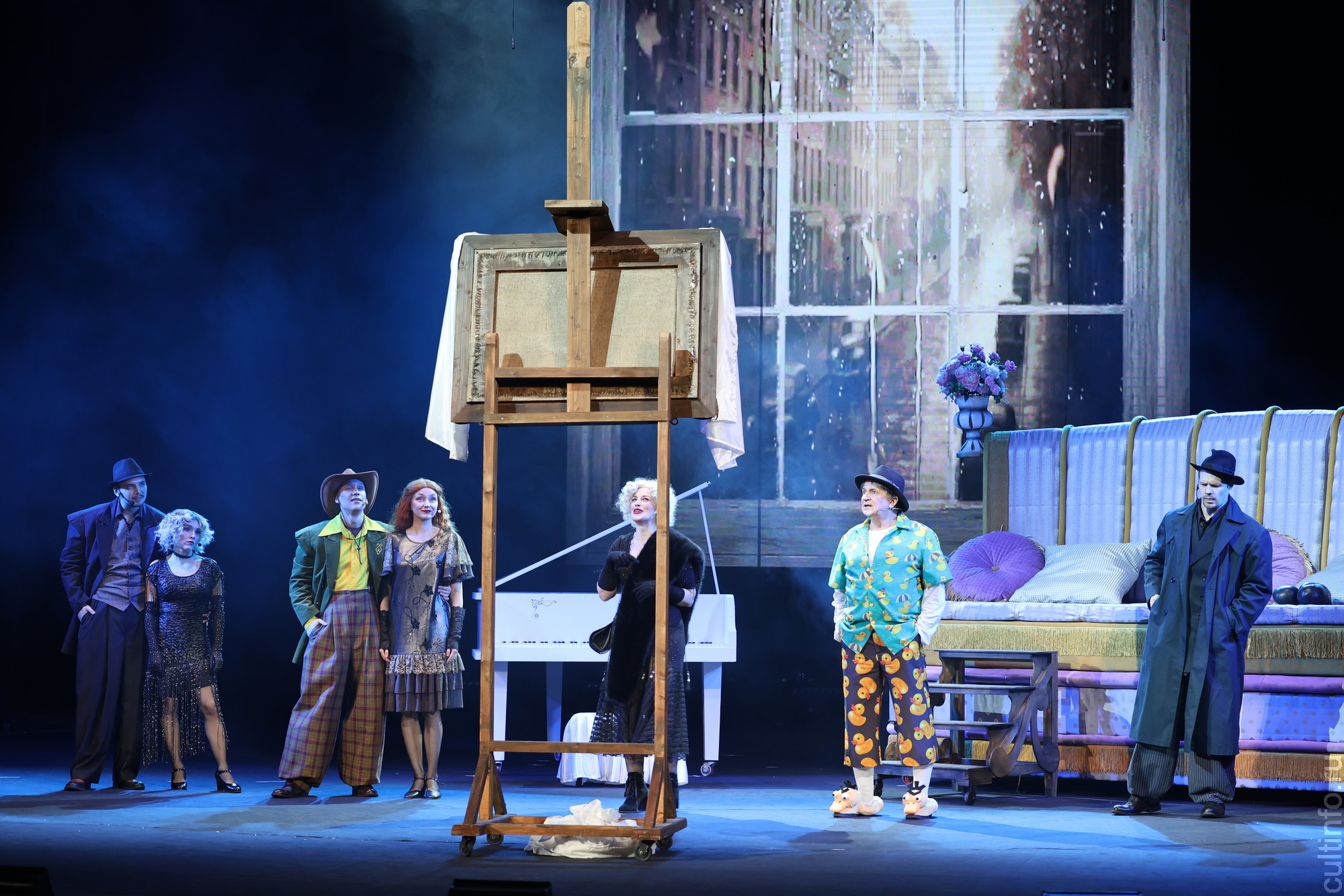 Гангстерскую комедию «Бруклинская сказка» представили на сцене Вологодского драматического театра