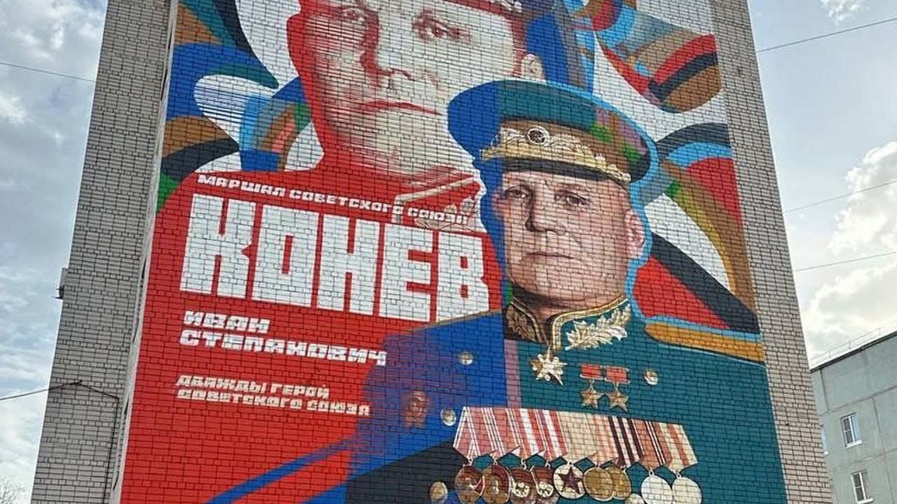 В Вологде создали серию муралов с изображением героев Великой Отечественной войны