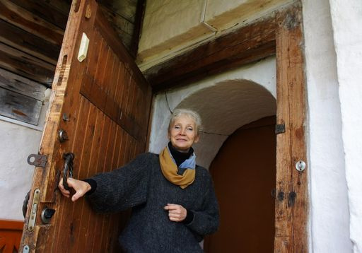 Уникальная вышивка кирилловской мастерицы Марины Васильевой была показана на выставке «Невидальщина» в Витебске
