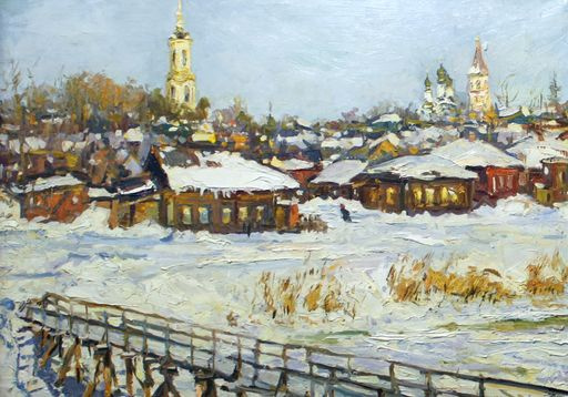 Выставка живописи московского художника Владимира Соковнина открылась в Доме Корбакова