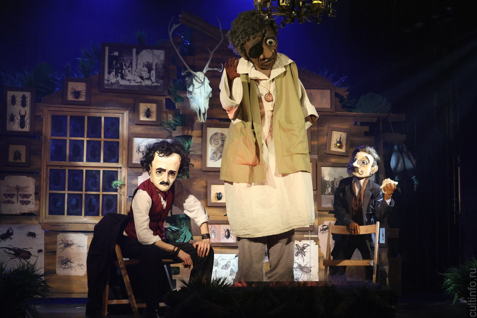 Спектакль «Золотой жук» Вологодского театра кукол «Теремок» стал соискателем премии «Золотая маска» 32 сезона. От театров ждут заявки уже на 33-й сезон