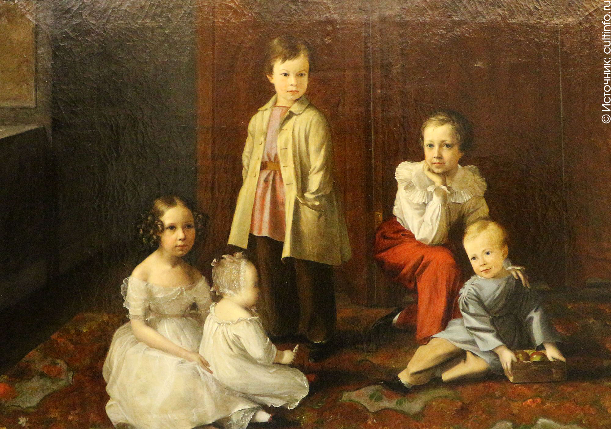 Дворянская семья 18 век Россия