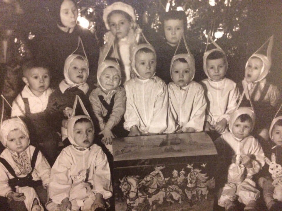 Детский сад № 37 Хладокомбината. Вологда.  1962 год.