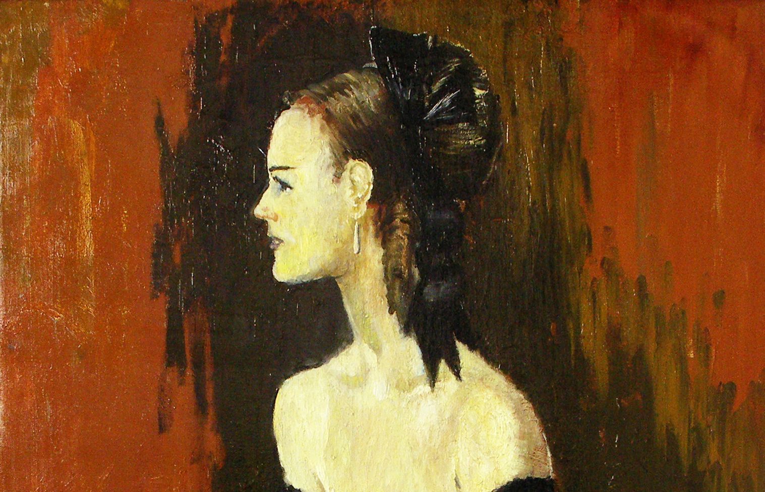Ю. Пименов. Портрет Юлии Борисовой. 1968 год