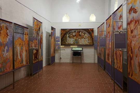 Фрески костромского иконописца Гурия Никитина показывает Кирилло-Белозерский музей-заповедник