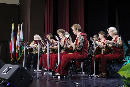 Грязовецкий ансамбль народных инструментов «Отрада» выступит с концертом в Вологде