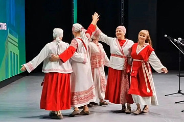 Вологодские вепсы представляют регион на Всероссийской выставке-ярмарке в Красноярске