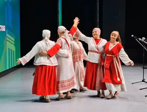 Вологодские вепсы представляют регион на Всероссийской выставке-ярмарке в Красноярске