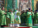 Святейший Патриарх Московский и всея Руси Кирилл совершил литургию на Кремлевской площади в Вологде