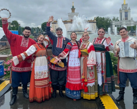 Ансамбль  «Солнцеворот»  Вологодской филармонии представил регион на крупном туристическом форуме в Москве