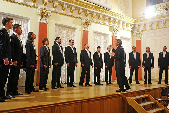 Мужские хоры Вологодской и Карельской филармоний выступят в Санкт-Петербурге с премьерой симфонии, посвященной Петру I