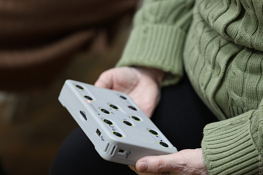 Тифлоальманах  о памятниках Вологды, посвященных Победе в Великой Отечественной войне, представят в специальной областной библиотеке в рамках месячника «Белая трость»