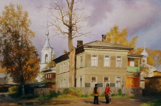 Посмотреть выставку вологодских художников и купить понравившиеся работы можно в Доме Корбакова в рамках акции в поддержку регионального отделения СХР