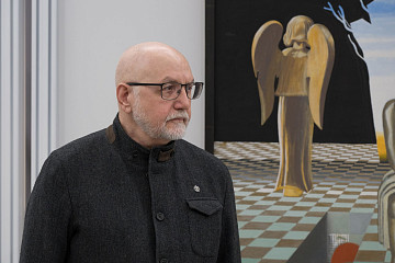 Встреча с художником Юрием Вороновым пройдет в субботу на фоне его персональной выставки в картинной галерее