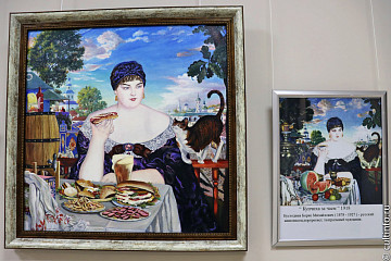 Селфи-палка на полотне XIX века: отыскать скрытые шутки в картинах художника Александра Попеляева можно на выставке в Юношеском центре