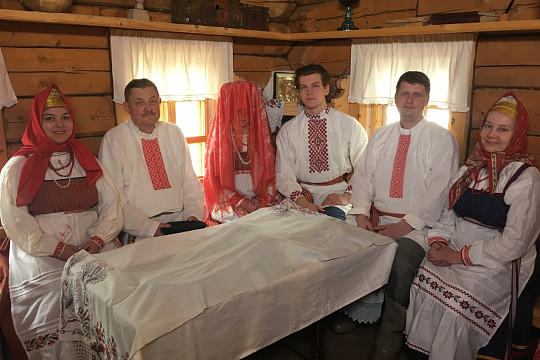 Фольклорный коллектив «Покров» представит реконструированный свадебный обряд Кичменгско-Городецкого района