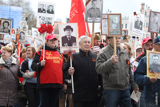 9 Мая в Вологде состоится шествие «Бессмертного полка»