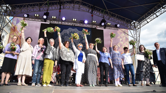 Гран-при фестиваля «Город ремесел» получили вологодские кружевницы